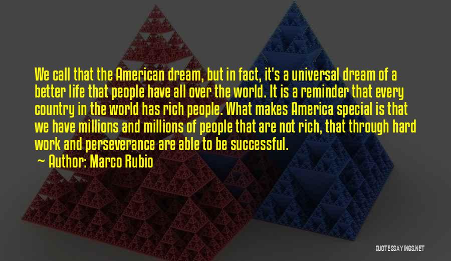 Dream Of A Better World Quotes By Marco Rubio