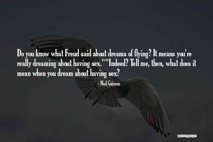 Dream Of Flying Quotes By Neil Gaiman Dream Of Flying Quotes By Neil Gaiman