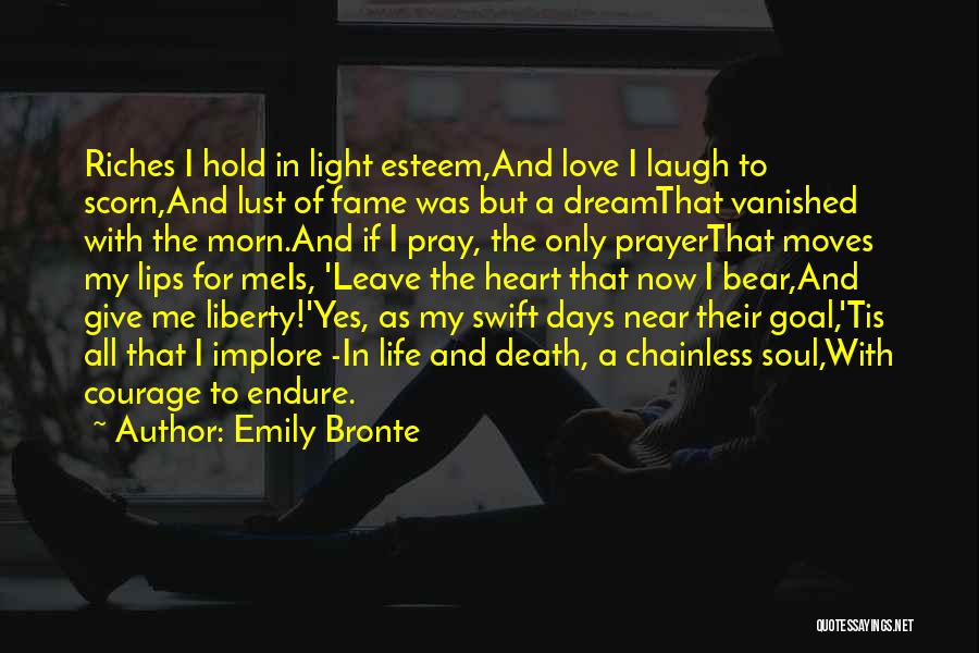 Dream Of Me My Love Quotes By Emily Bronte