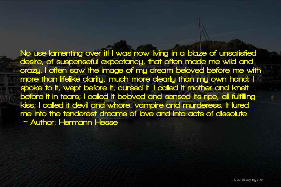 Dream Of Me My Love Quotes By Hermann Hesse