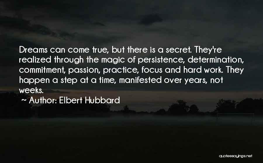 Dream Realized Quotes By Elbert Hubbard