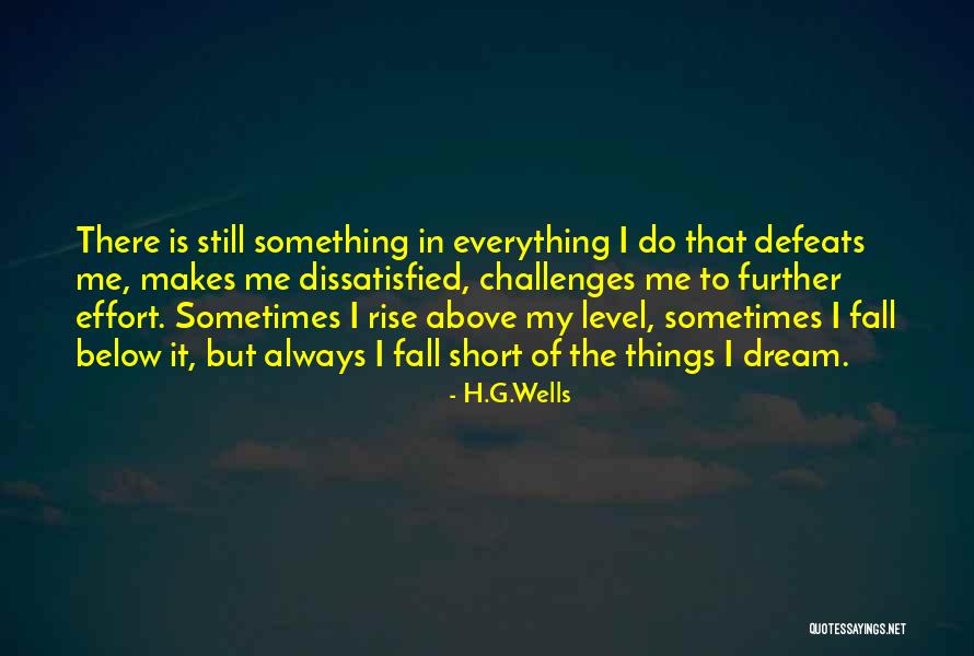 Dream Short Quotes By H.G.Wells Dream Short Quotes By H.G.Wells