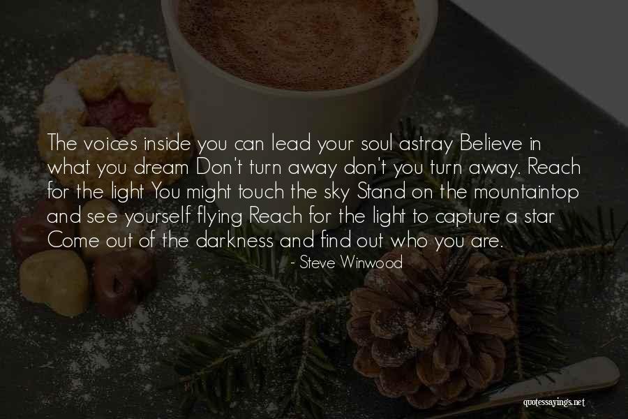 Dream To Touch The Sky Quotes By Steve Winwood Dream To Touch The Sky Quotes By Steve Winwood