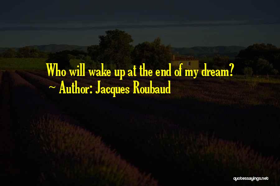Dream Wake Up Quotes By Jacques Roubaud