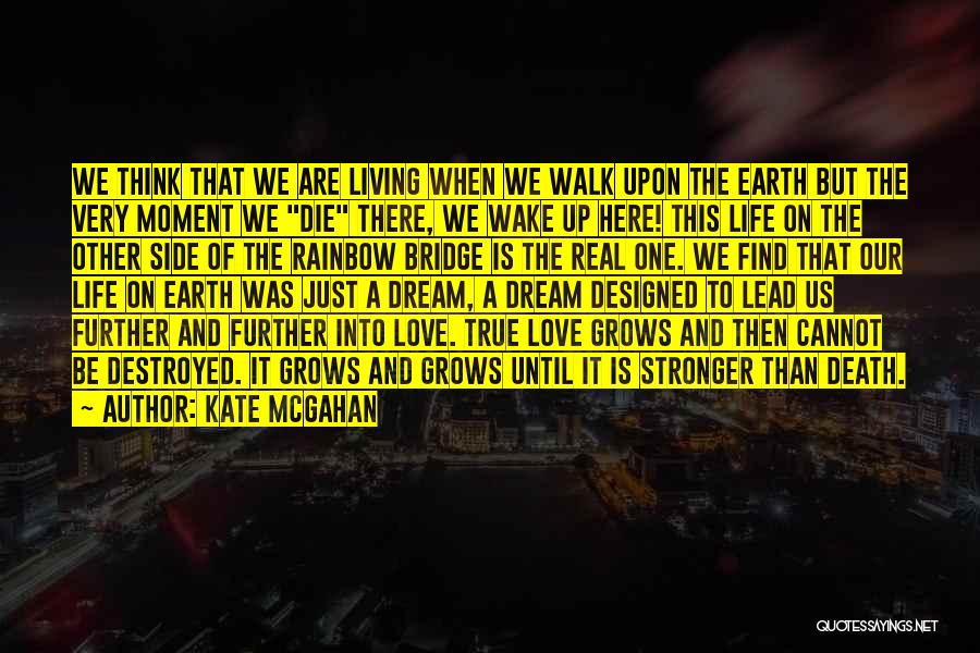 Dream Wake Up Quotes By Kate McGahan