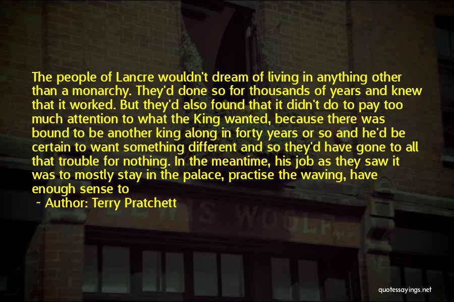 Dream With Quotes By Terry Pratchett