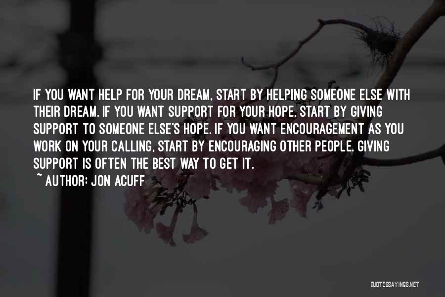 Dream With You Quotes By Jon Acuff