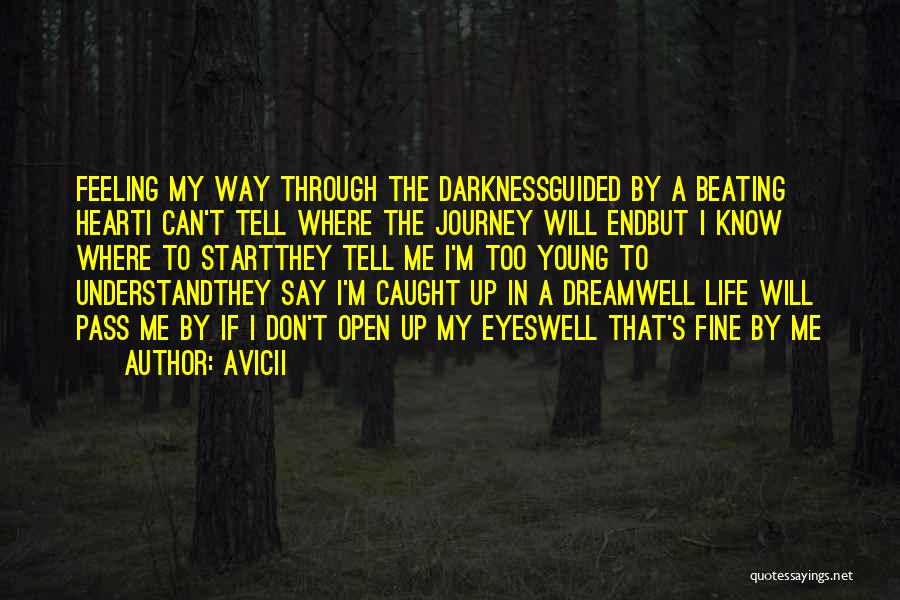 Dream With Your Eyes Open Quotes By Avicii
