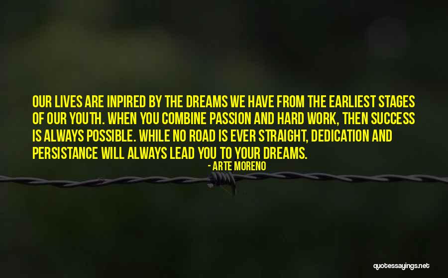 Dream Work Hard Quotes By Arte Moreno Dream Work Hard Quotes By Arte Moreno