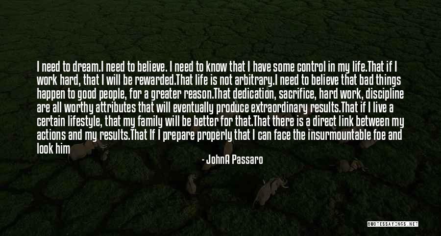 Dream Work Hard Quotes By JohnA Passaro Dream Work Hard Quotes By JohnA Passaro