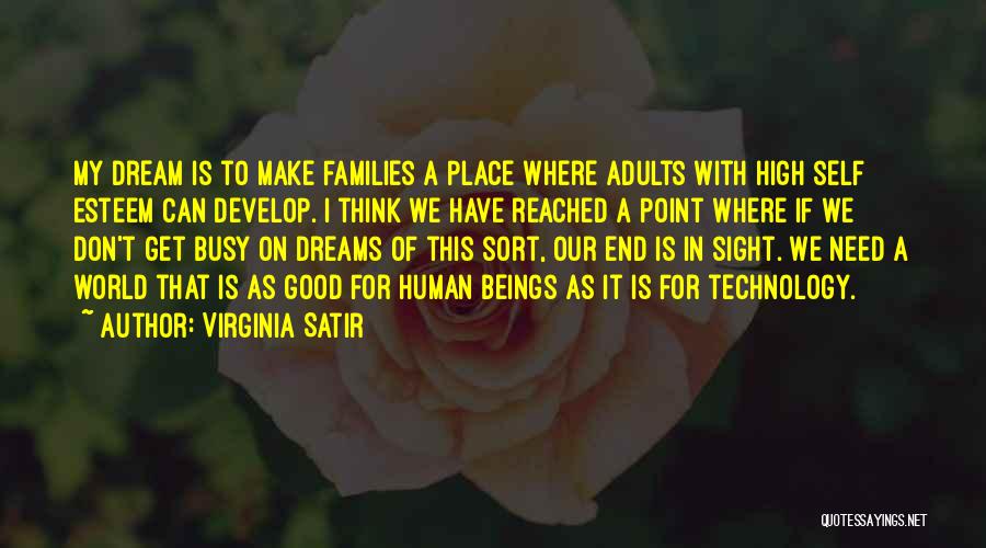 Dream World Quotes By Virginia Satir