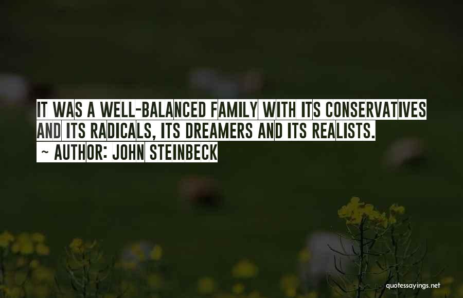 Dreamers And Realists Quotes By John Steinbeck