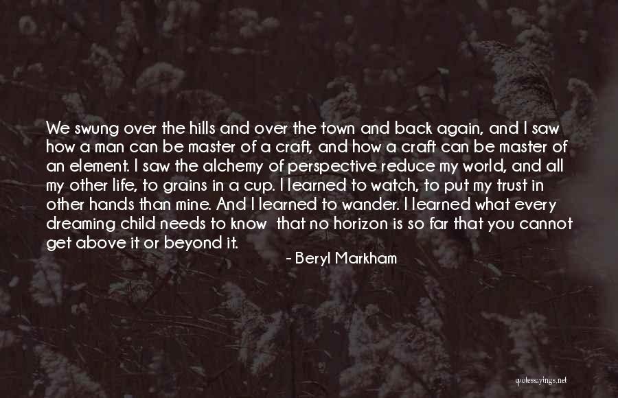 Dreaming Again Quotes By Beryl Markham