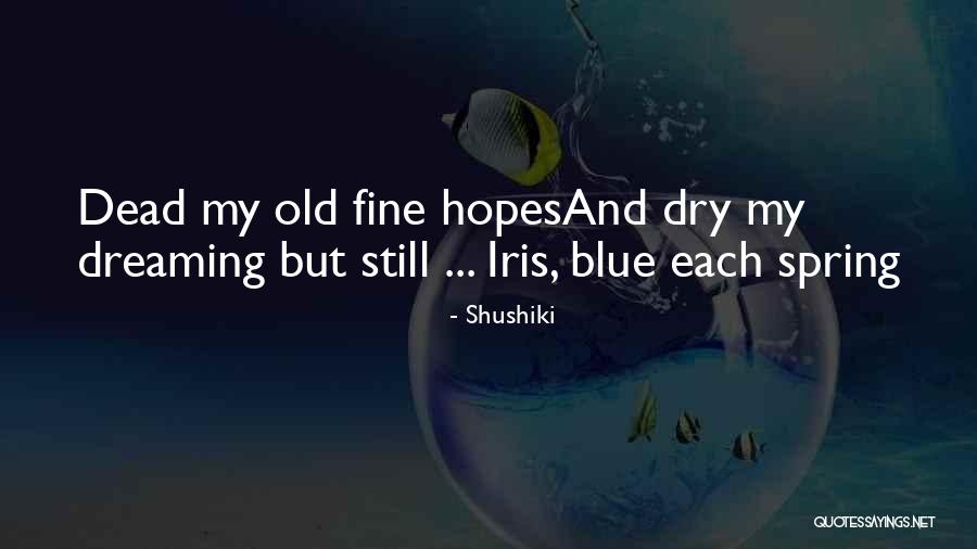 Dreaming And Hope Quotes By Shushiki