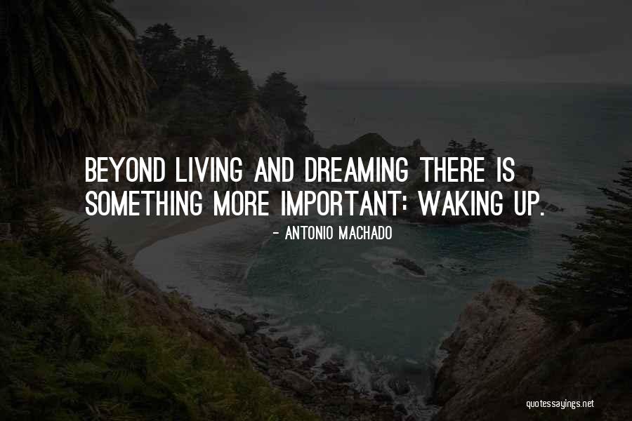 Dreaming And Living Quotes By Antonio Machado