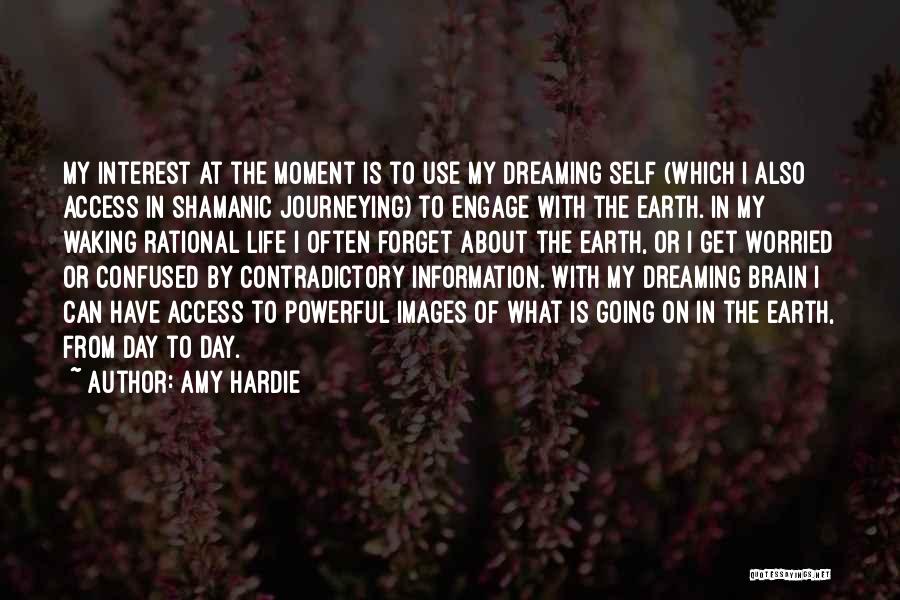 Dreaming And Waking Up Quotes By Amy Hardie