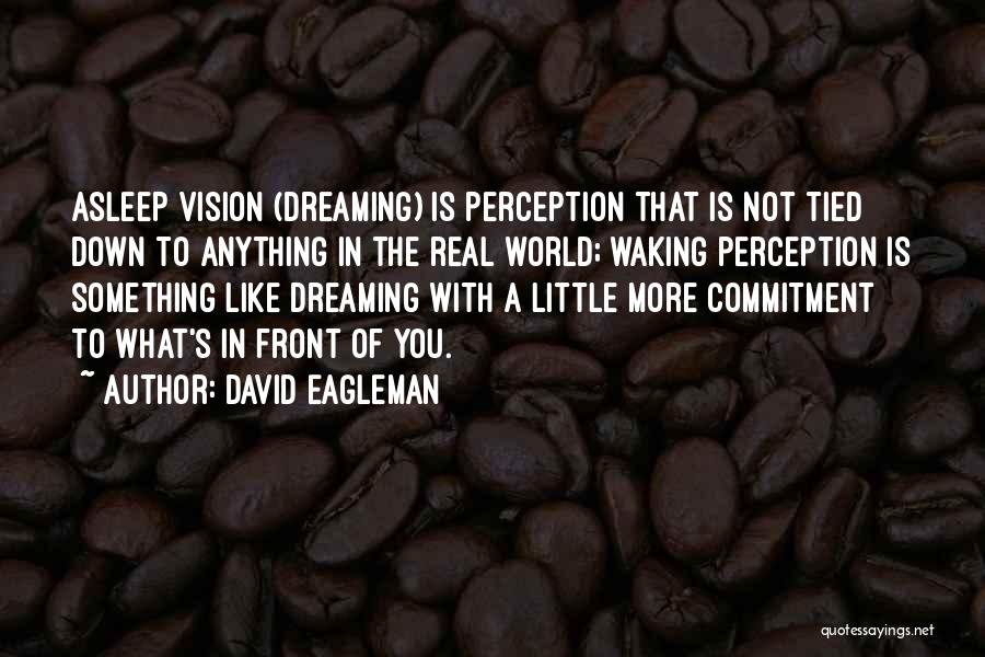 Dreaming And Waking Up Quotes By David Eagleman