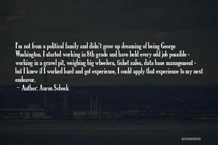 Dreaming Big Things Quotes By Aaron Schock