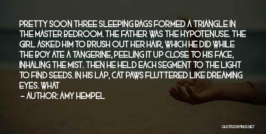 Dreaming Eyes Quotes By Amy Hempel