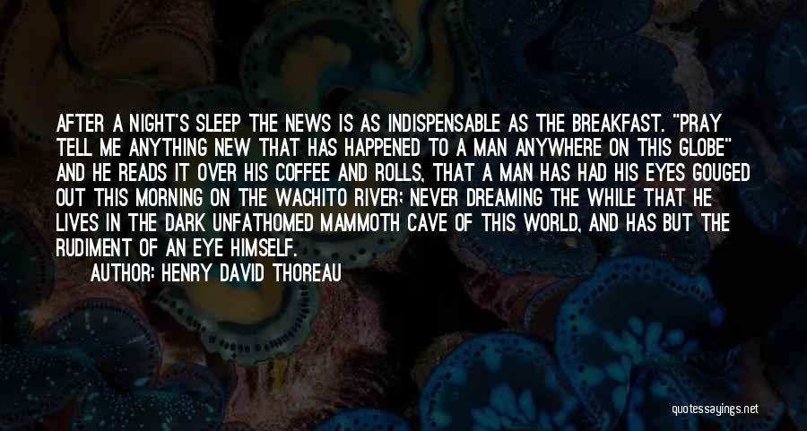 Dreaming Eyes Quotes By Henry David Thoreau