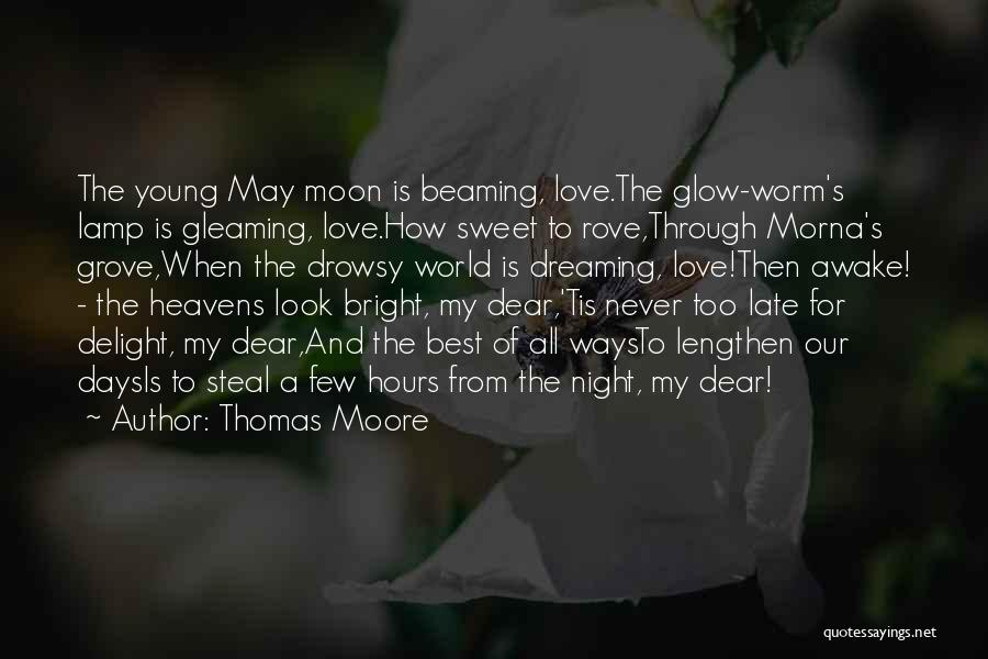 Dreaming Of Love Quotes By Thomas Moore