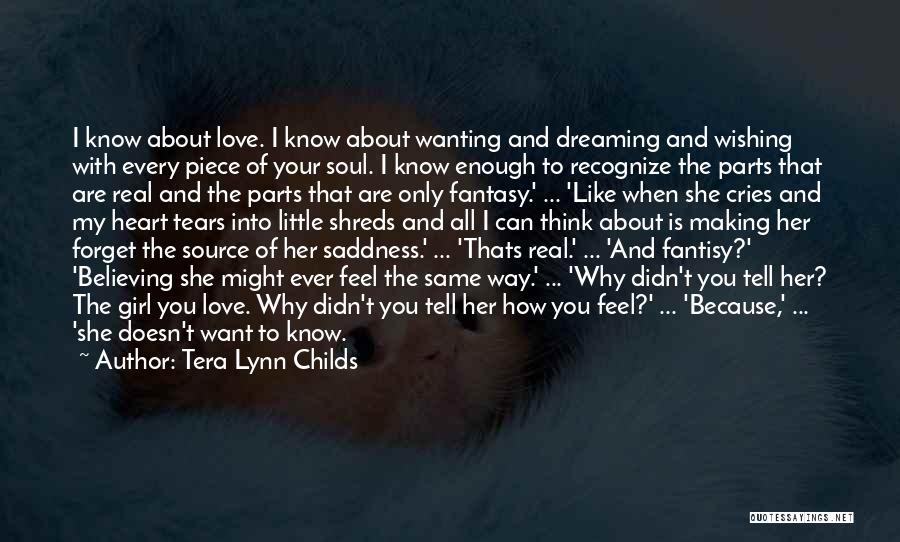 Dreaming Of You Love Quotes By Tera Lynn Childs