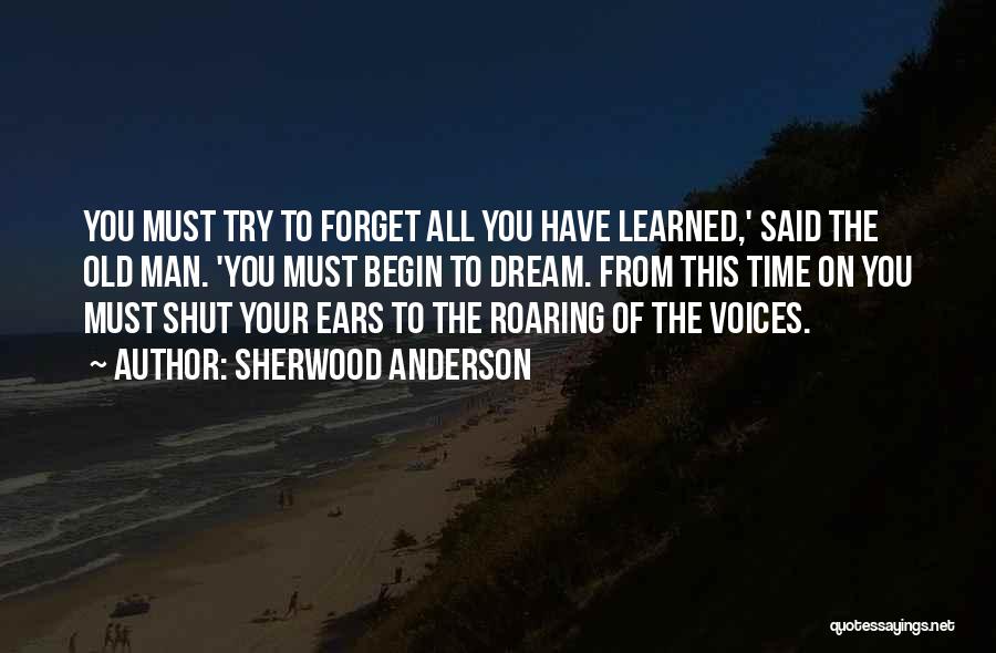 Dreaming Of You Quotes By Sherwood Anderson