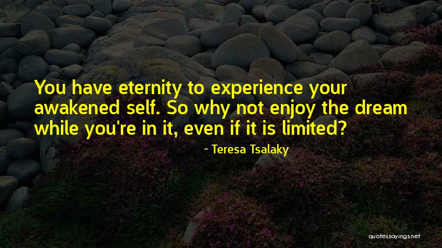 Dreaming Quotes Quotes By Teresa Tsalaky