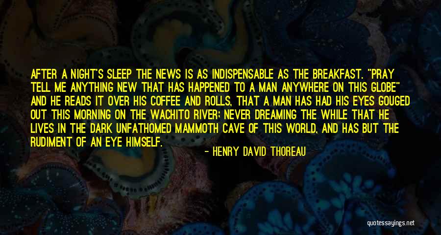 Dreaming Sleep Quotes By Henry David Thoreau