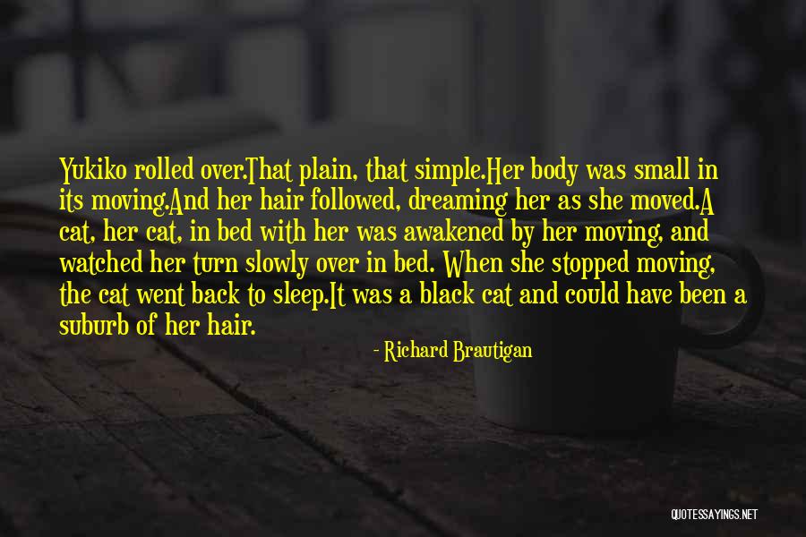 Dreaming Sleep Quotes By Richard Brautigan