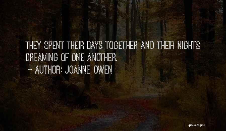 Dreaming Together Quotes By Joanne Owen