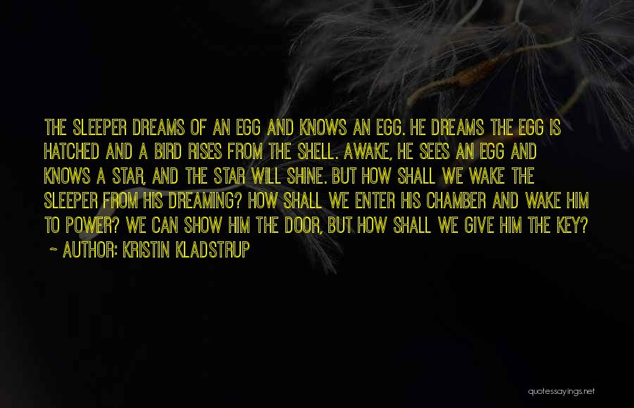 Dreaming While Awake Quotes By Kristin Kladstrup