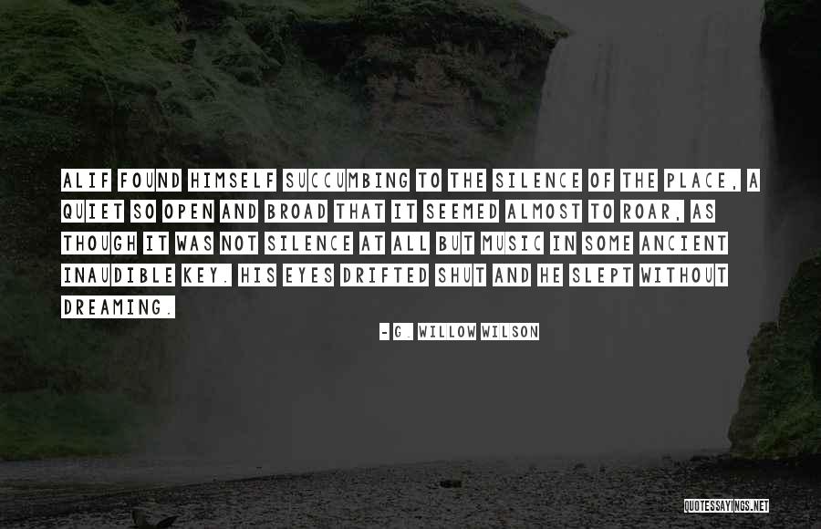 Dreaming With Eyes Open Quotes By G. Willow Wilson Dreaming With Eyes Open Quotes By G. Willow Wilson