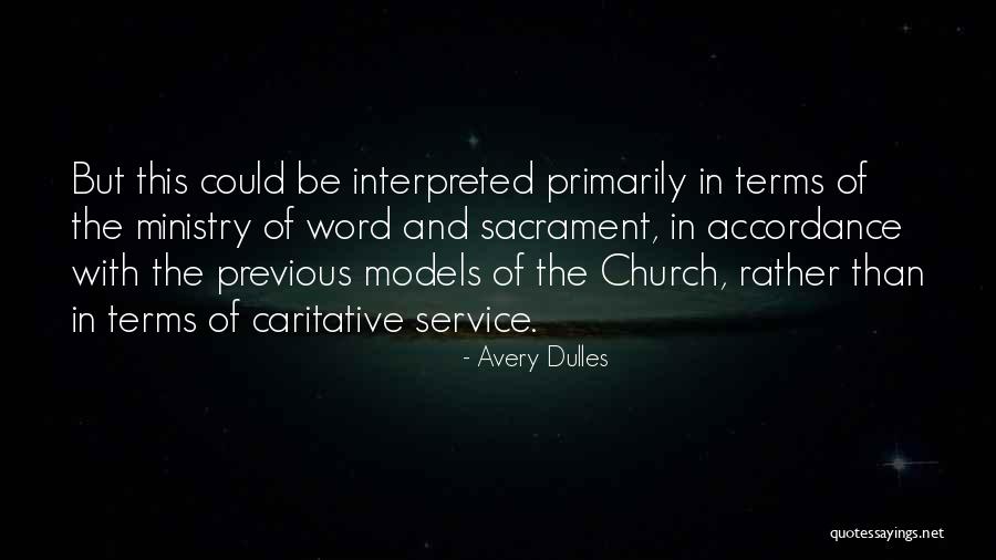 Dreamish Quotes By Avery Dulles Dreamish Quotes By Avery Dulles