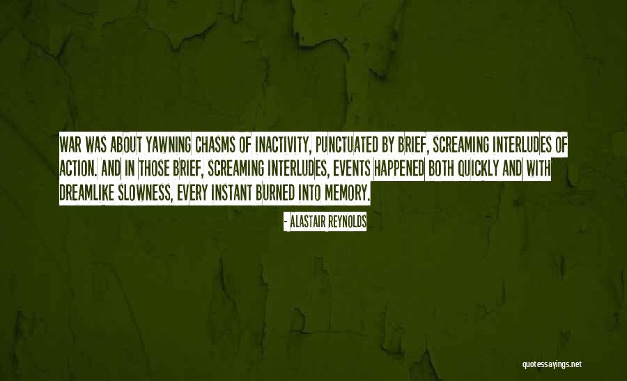 Dreamlike Quotes By Alastair Reynolds Dreamlike Quotes By Alastair Reynolds