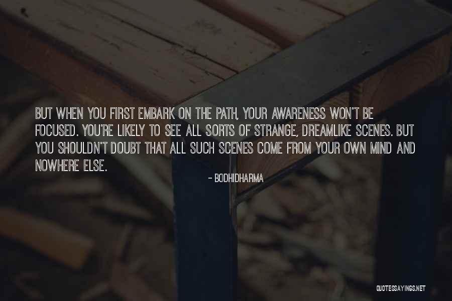 Dreamlike Quotes By Bodhidharma Dreamlike Quotes By Bodhidharma