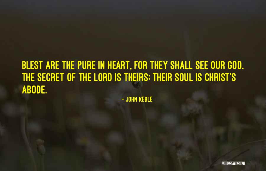 Dreamline Unidoor Quotes By John Keble Dreamline Unidoor Quotes By John Keble