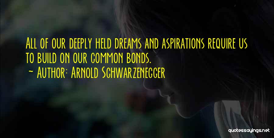 Dreams And Aspirations Quotes By Arnold Schwarzenegger