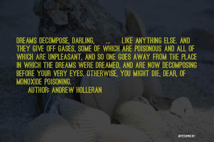 Dreams And Eyes Quotes By Andrew Holleran