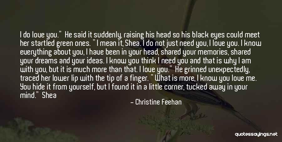 Dreams And Eyes Quotes By Christine Feehan