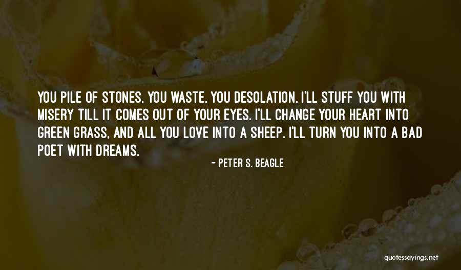 Dreams And Eyes Quotes By Peter S. Beagle