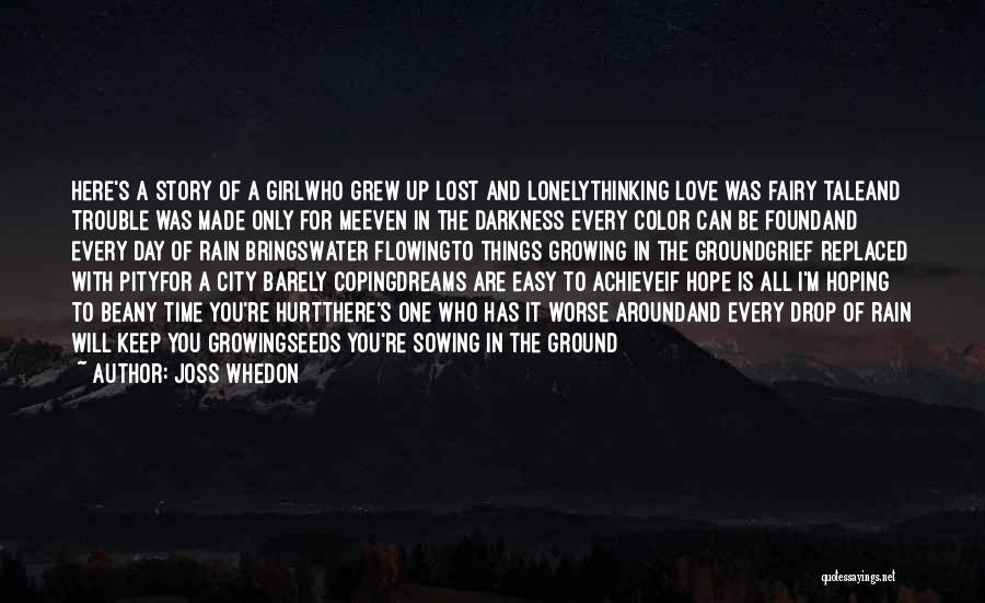 Dreams And Fairy Tale Quotes By Joss Whedon