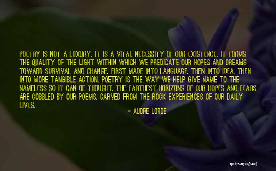 Dreams And Fears Quotes By Audre Lorde