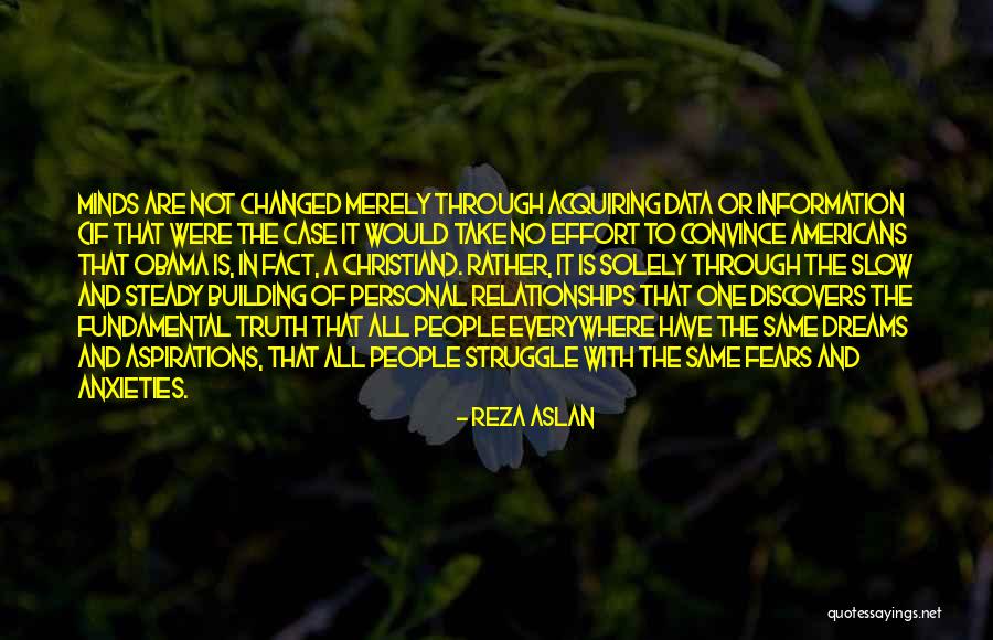 Dreams And Fears Quotes By Reza Aslan