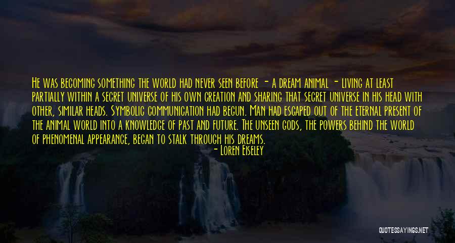 Dreams And Future Quotes By Loren Eiseley