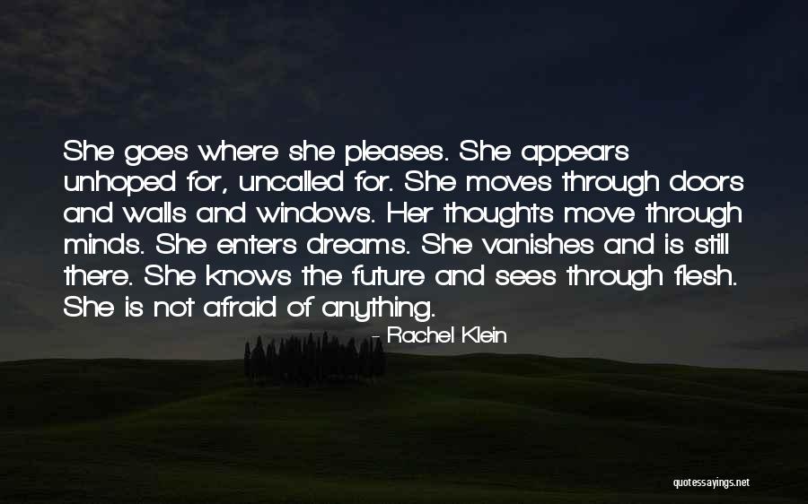 Dreams And Future Quotes By Rachel Klein