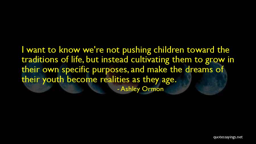 Dreams And Goals In Life Quotes By Ashley Ormon