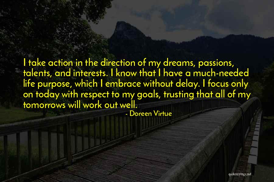 Dreams And Goals In Life Quotes By Doreen Virtue