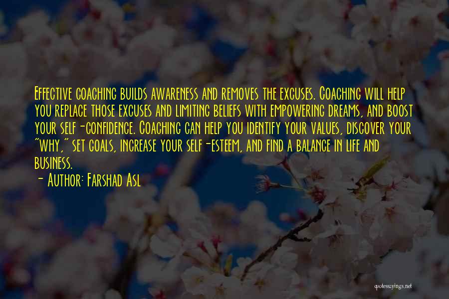 Dreams And Goals In Life Quotes By Farshad Asl