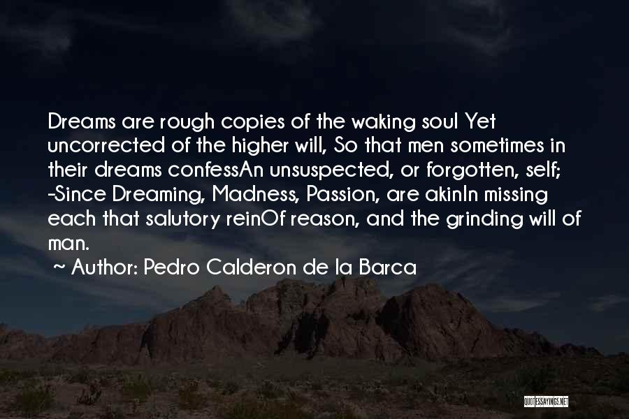 Dreams And Missing Someone Quotes By Pedro Calderon De La Barca